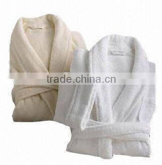 100% Cotton terry towelling hotel spa robes wholesale