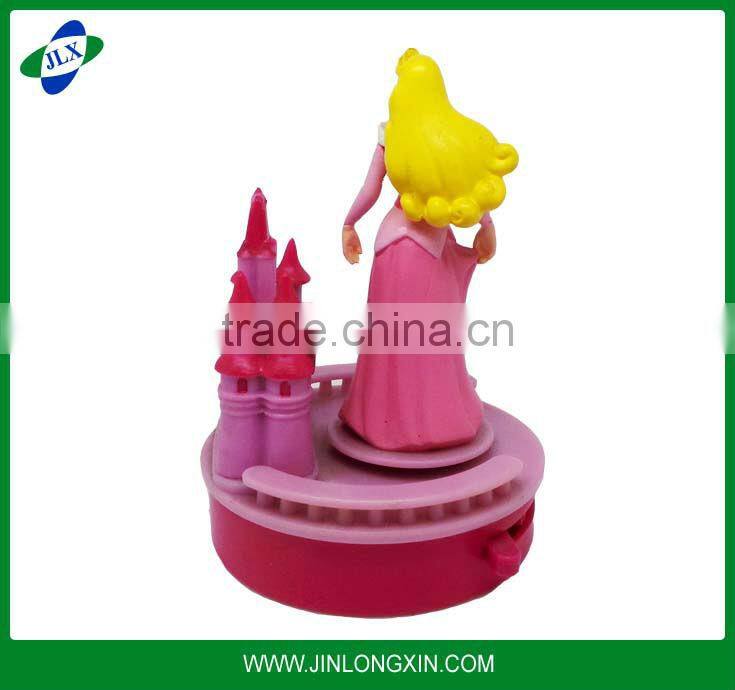 Cute shiny Princess castle Snow white Cartoon Figure doll made in Shenzhen