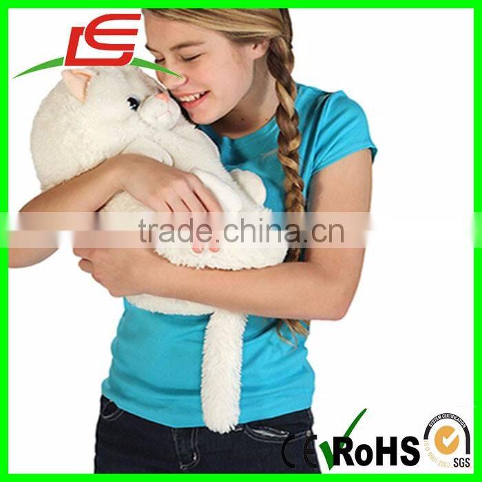 Custom open up to play curl up hide away soft stuffed animals toys with every shape and size