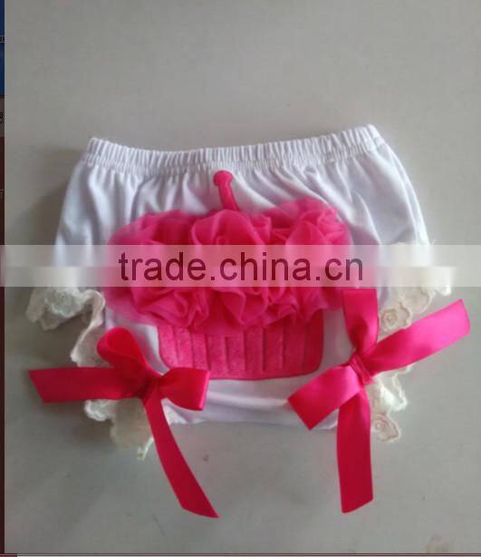 2015Hot Sale Cute Cotton Baby Bloomer With Ruffles Kids Shorts Baby Diaper Cover For Infants Zebra Bloomers Child Bloomers