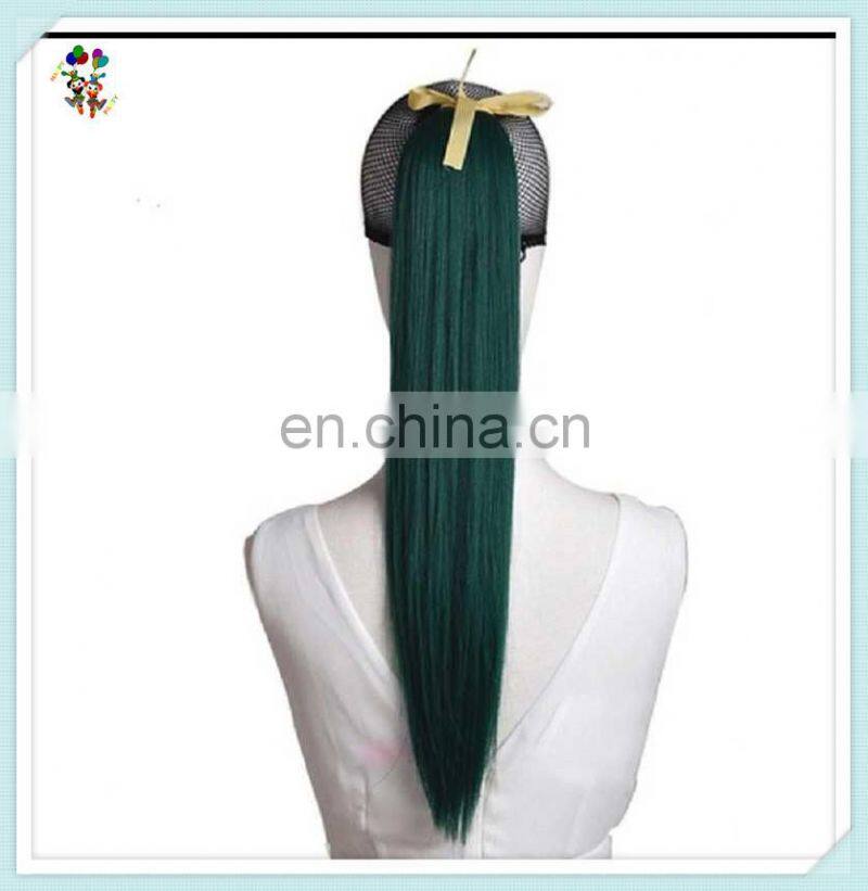 Colorful Long Straight Drawstring Synthetic Hair Ponytails HPC-0103