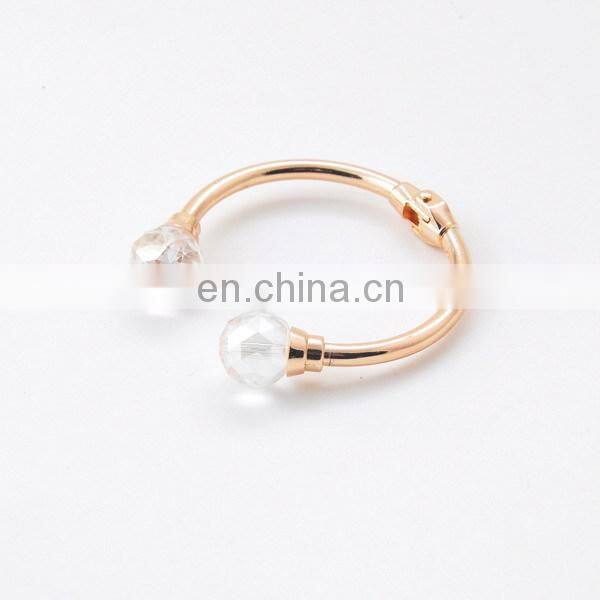 Gorgeous gold hinged bangle Wrapped Bangle Bracelet