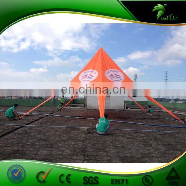 Star Shaped Large Event Marquee Tent /Outdoor Display Double Peak Twin Star Tent