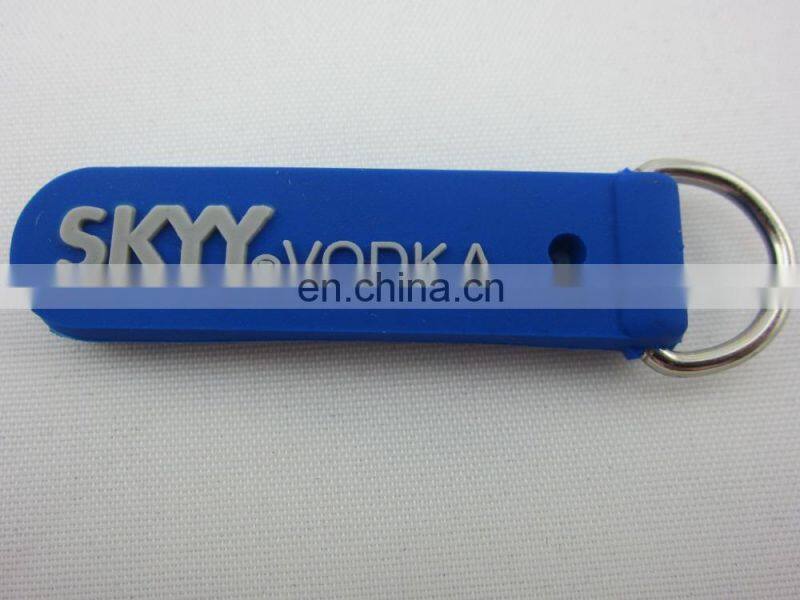 Rectangle double pull replacing two sided zipper slider