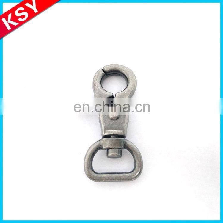 Zinc Alloy Swivel Metal Snap Hook For Bag Accessories