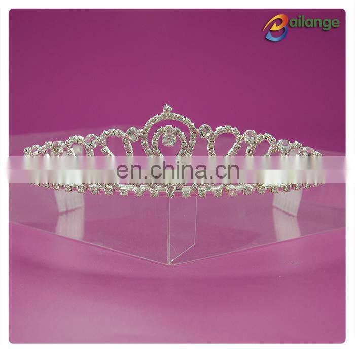 Bailange new arrival Hair Accessories fancy big pageant crowns for sale