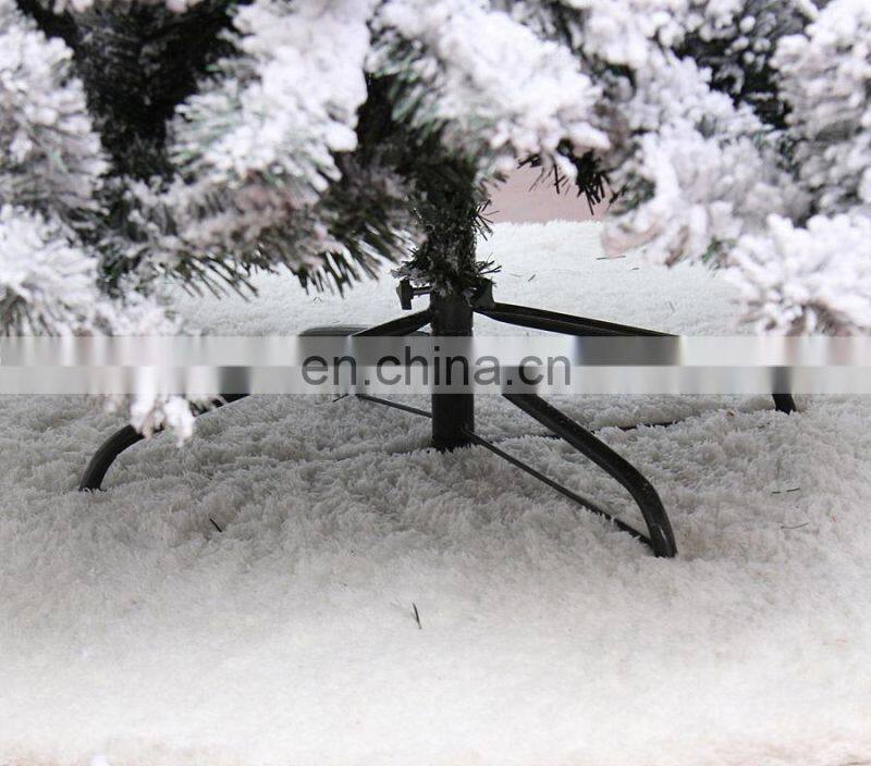 2017 New Big Size Tall Snowing White Christmas Tree Decorations Frosted Snow Artificial Christmas Trees Wholesale China