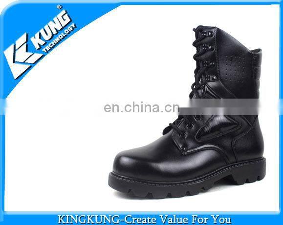 Cheap anti-slip army boots in China for sale