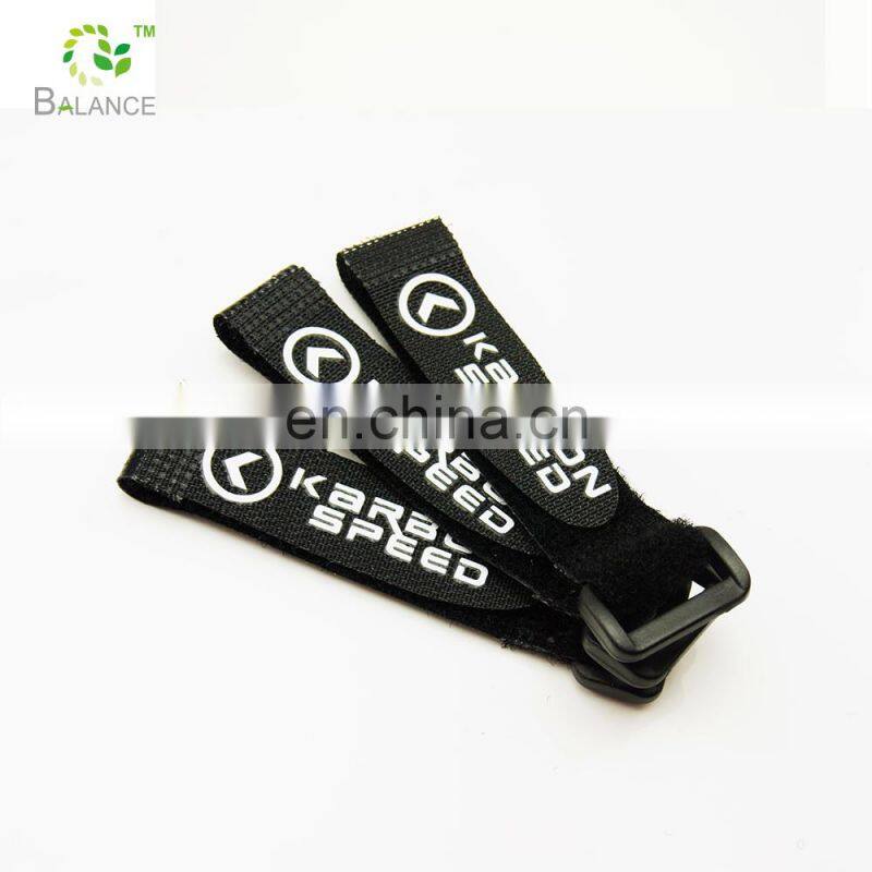 new product nylon straps with plastic buckle  hook and loop fastener strap tie 25mm customize size