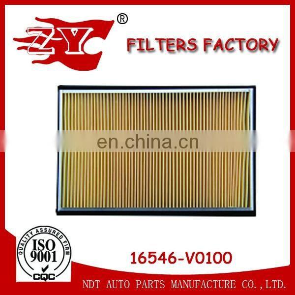 Factory Genuine INFINITI Car Air filter 16746-V0100/16546-V0100/16546-V0110/16546-V0100/16546-V0193/16546-0Z000