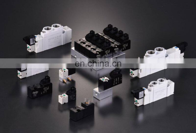 Two position two way scientific process miniature electric air double solenoid valve