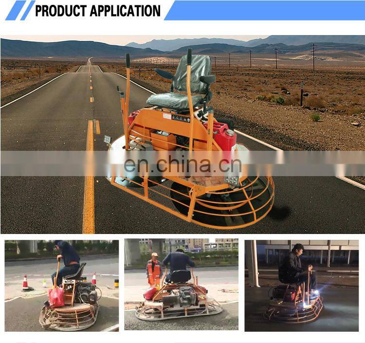 mini concrete ride on power trowel machine for sale