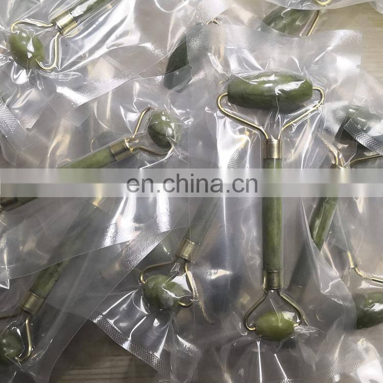 Slim Chin Rose Quartz Facial Massage Natural Pink xiuyan Jade facial roller massager