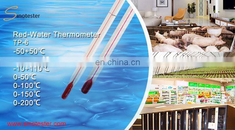 Glass Laboratory Red Alcohol Mercury Thermometer Price