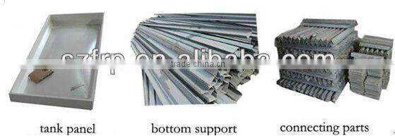 fiber glass water tank for drinking water storage