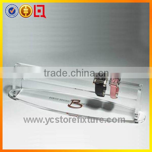 2015 fashion classic simple design acrylic watch display rack