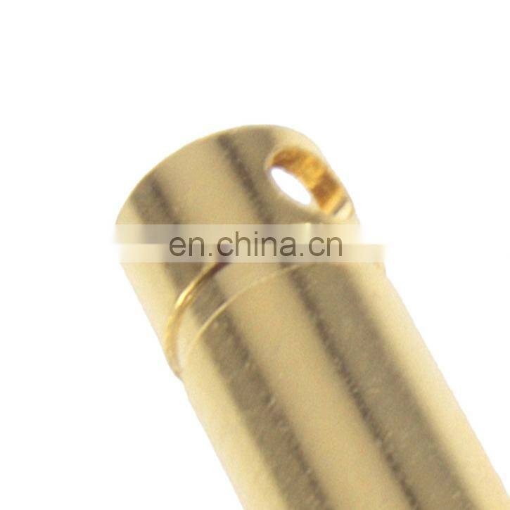 4.0 4mm banana connector plug Gold Bullet Connector Neu Bullet Connectors