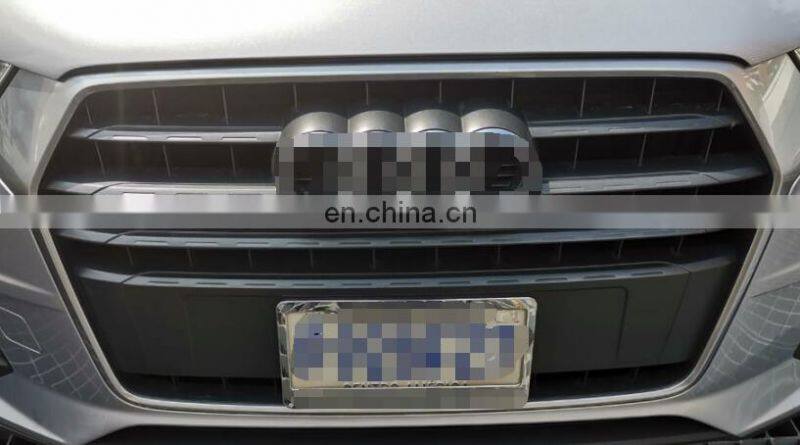 front bumper grille for AUDI 2016 grill aluminum plastic