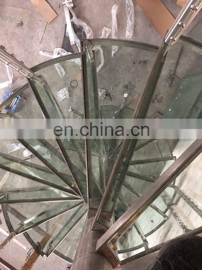 galvanized spiral carbon stainless steel stairs grill design with good price