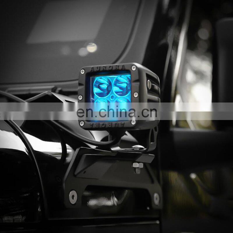 Off Road 4x4x Hood Double Light Bracket For Jeep wrangler JL Accessories Light Holder