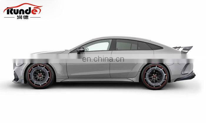 Runde Carbon Fiber Wide Body Kit For Mercedes Benz X290 AMG GT43/GT63 Upgrade To Brabus Rocket 900 Style Bodykit Bumper