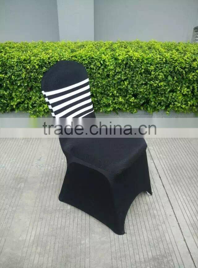 pleated spandex folding chair cover