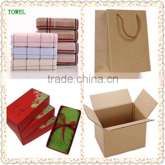 Best quality beautiful design jacquard fabric Egyptian cotton terry towel from China manufactory