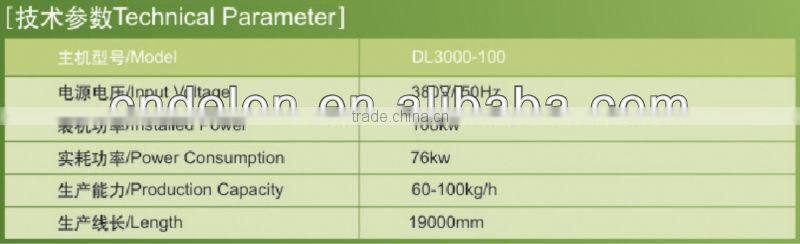delon imitated Indian rice Production line