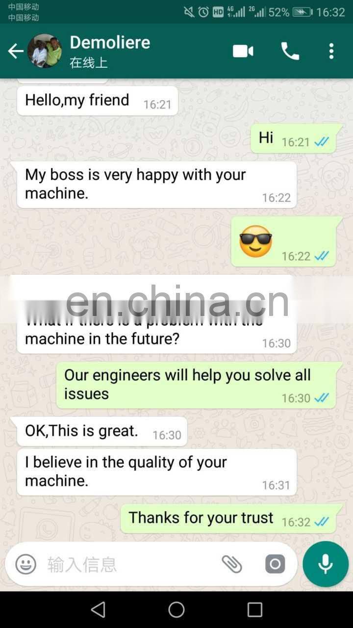 High quality small scrap rebar straightening machine for sale