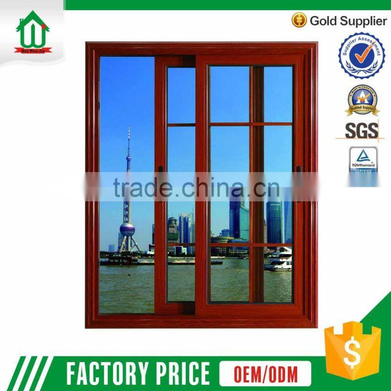 Laminated low e glass aluminum sliding window