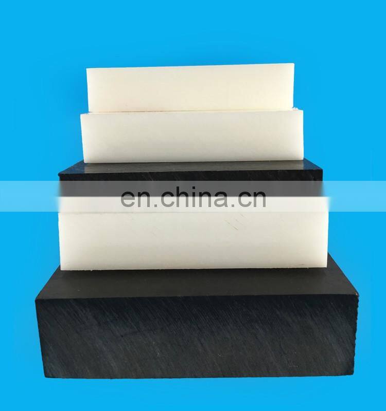 Wholesale Engineering plastic White and black POM plastic rod sheet plate
