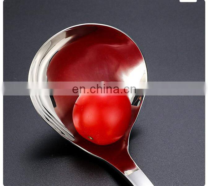 Amazon Hot Selling Slotted Spoon and Soup Ladle Set Kitchen Filter Spoon