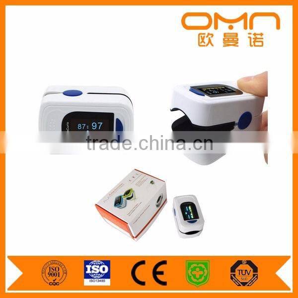 Fingertip Alarm Pulse Rate Oximeter Oxymeter Oximetry Spo2 OLED Blood Oxygen Saturation PR Meter with Wave Form