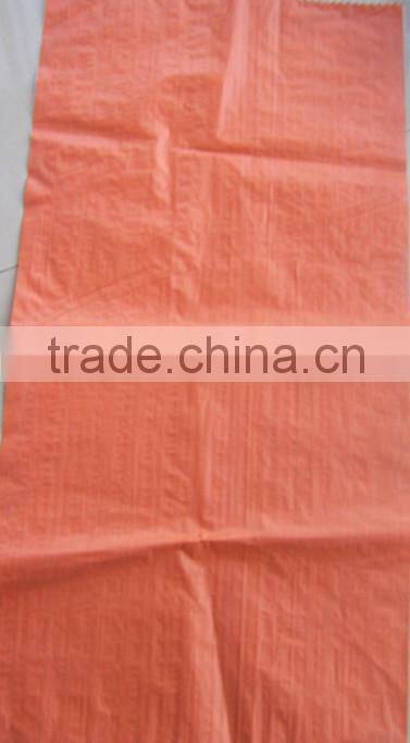 white color pp woven 25kg charcoal packaging bag