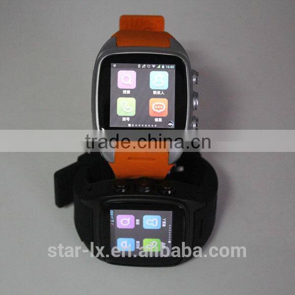 Smart phone with single SIM card and SD card , mobile phone watch
