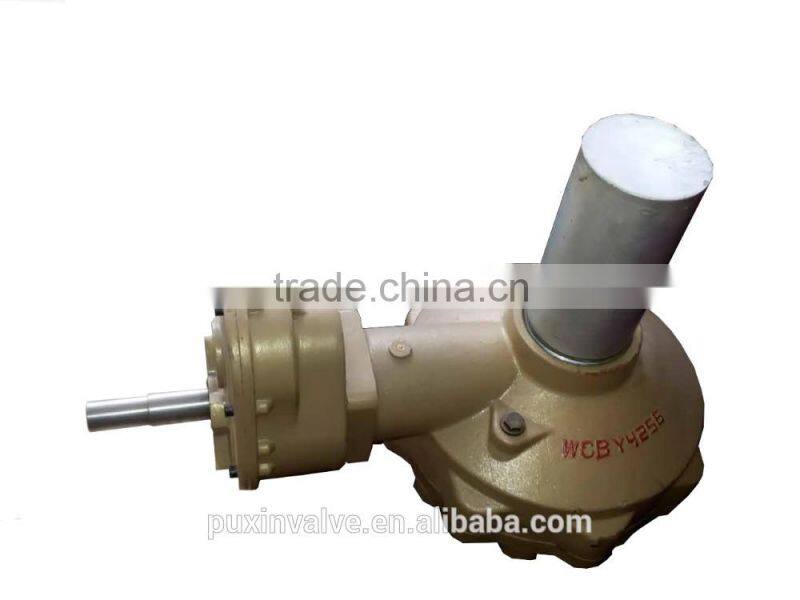 worm reduer box cast iron housing reduction gearbox