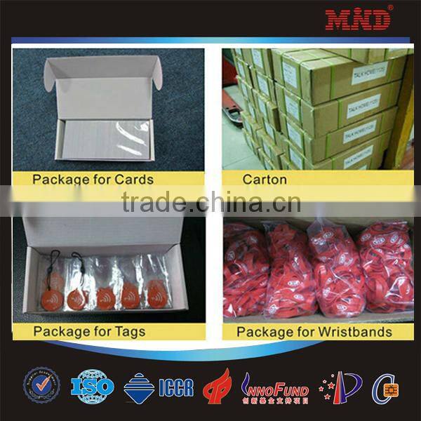MDW164 Passive UHF/HF RFID Wristband For Access Control
