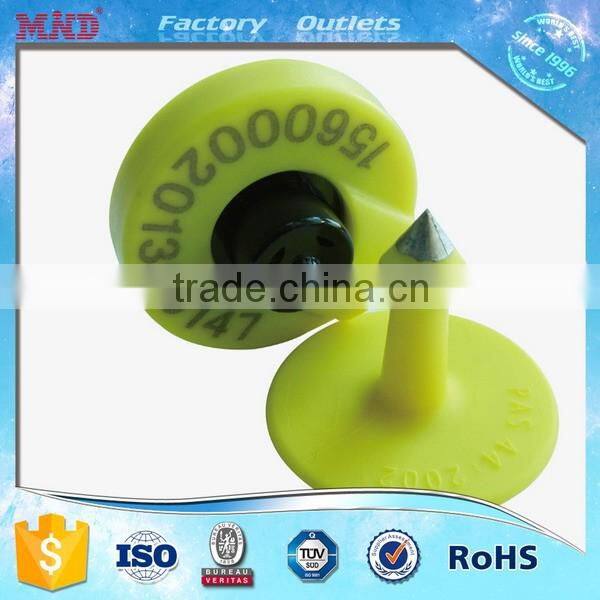 MDE100 Rfid animal ear tag for tracking