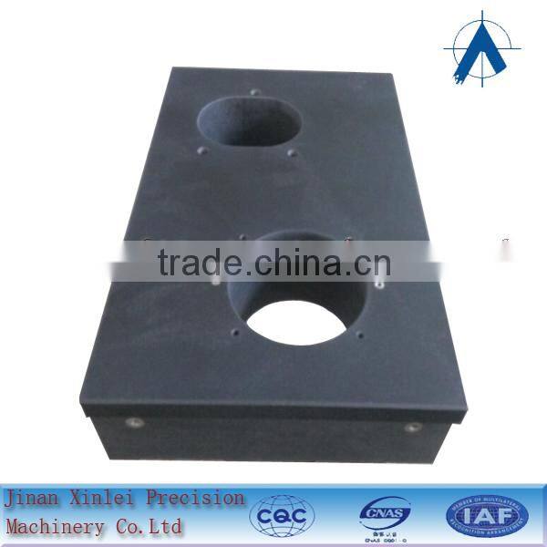 Polished and high precision DIN 000 machinery components High precision granite column