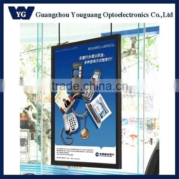 Two face sandwich led advertising light board display