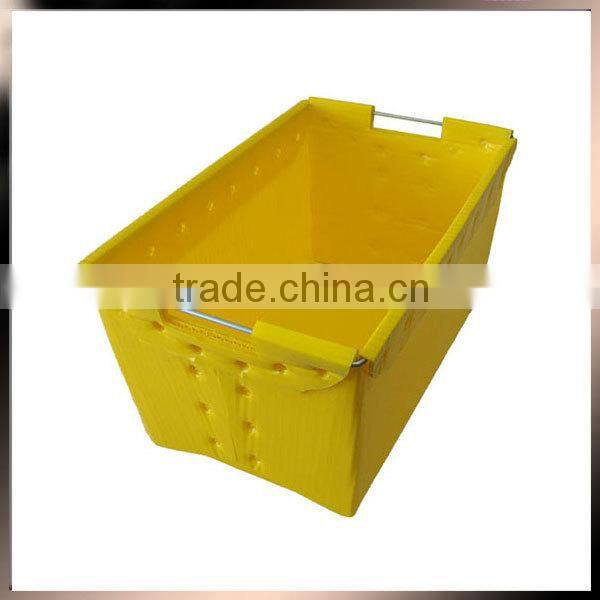 2015 cheap but durable corrugated plastic post office mail tote