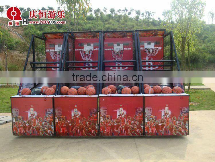 Rocket Team Best-quality Coin Operated Basketball Game Shooting Machine