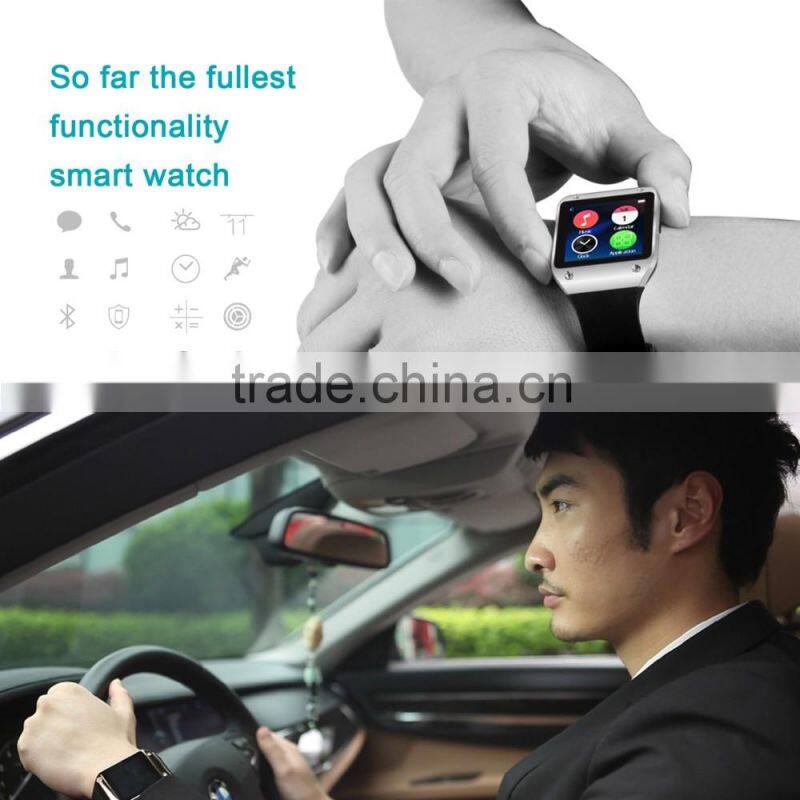 2016 best Watch phone Smart Watch mobile Phone SIM Card Camera for Android Bluetooth smart watch for samsung for iphone 6