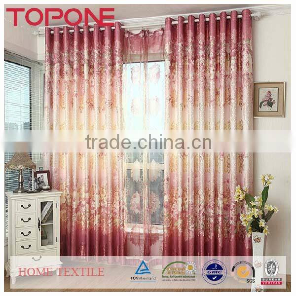 New design professional polyester curtain design new model