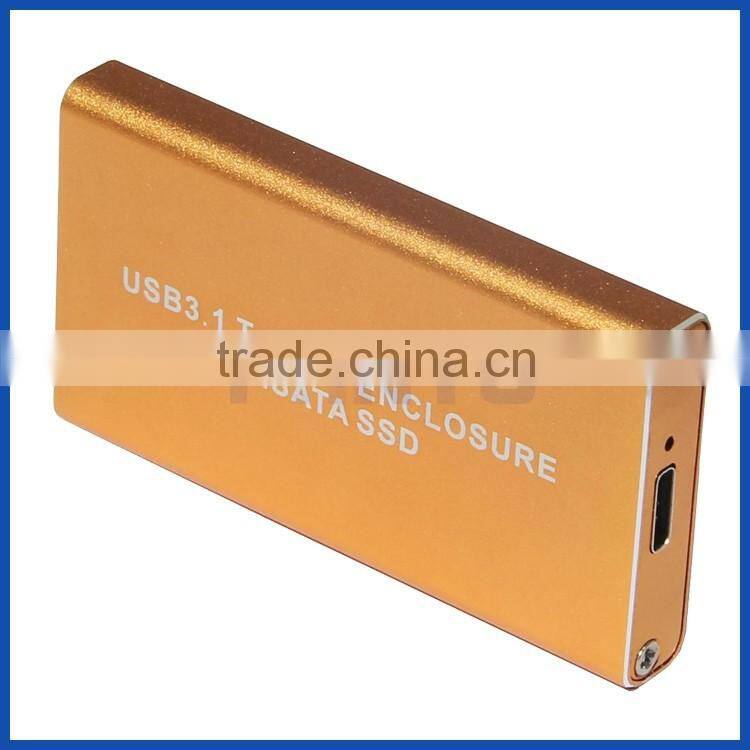 Encrypted USB 3.0 HDD Hard Drive External Enclosure 2.5" SATA Case AES Lock