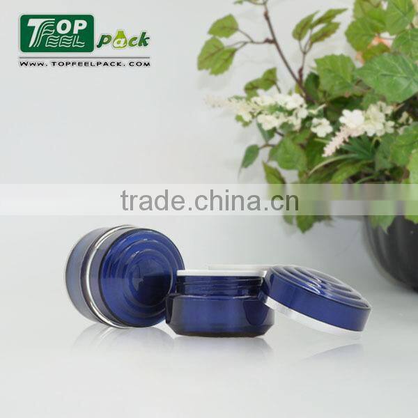 Cheap Plastic Cosmetic Jar with Screw Cap for Facial Cream 50g