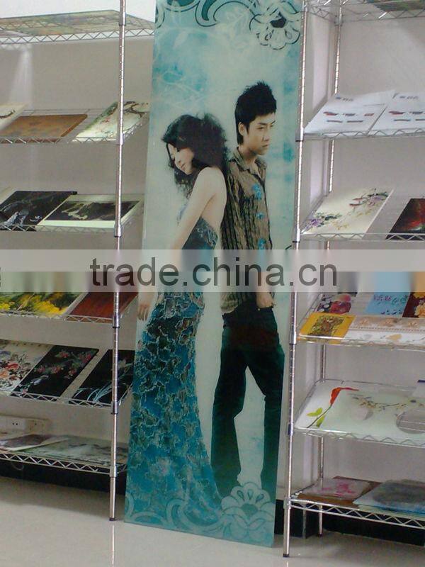 uv led printer with km print head, for glass,wood, acrylic, pvc,KT board