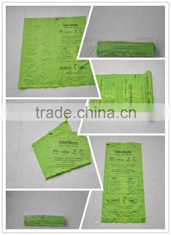 hot new products 100% biodegradable and recycling clean plastic bags