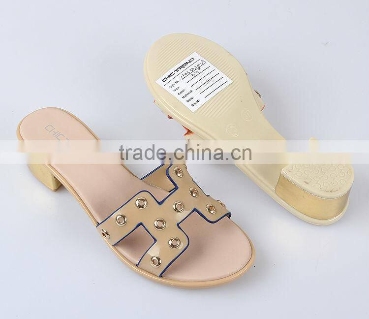 2015Latest Lady Slipper Personalized Slippers Beach slippers