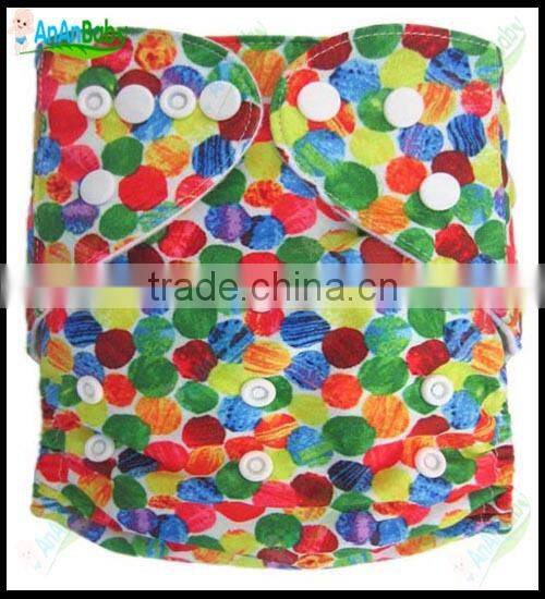 Parents Choice Cartoon Character Fitting Breathable Natural Bulk Cloth Diapers